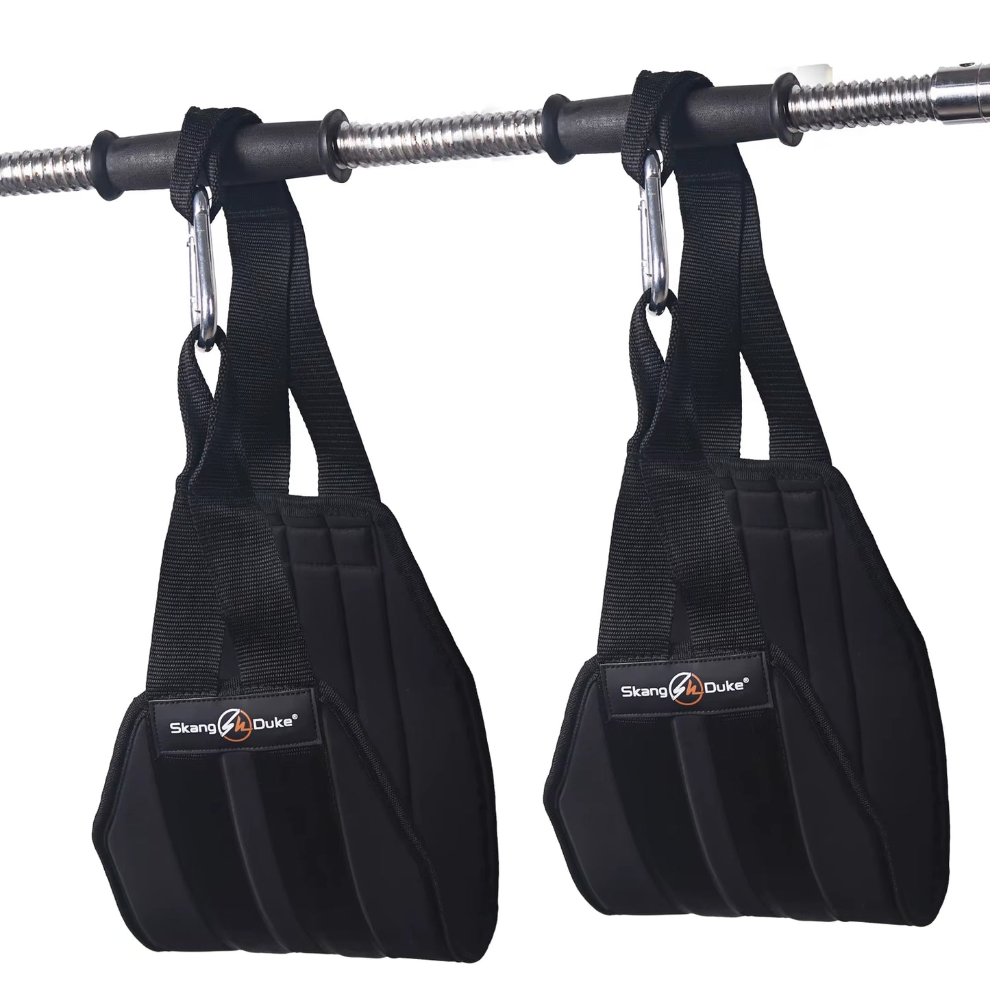 Sangles Abdos Suspendues Rembourrées – Paire pour Relevés de Jambes & Entraînement Gainage